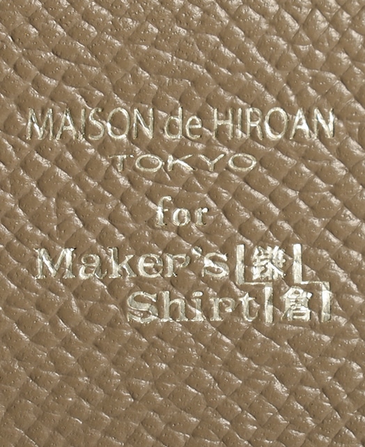 スモールウォレット/HIROAN × 鎌倉シャツ